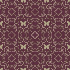 Seamless floral wallpaper N6