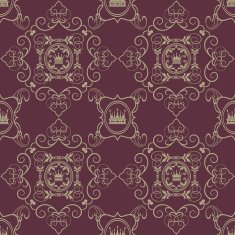 Seamless floral wallpaper N35