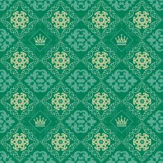 Retro Wallpaper (vector) N2