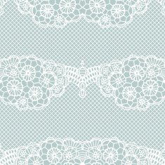 Lace seamless pattern with flowers N72