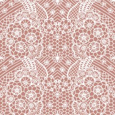 Lace seamless pattern with flowers N75