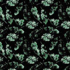 pattern from the of leaves painted in watercolor N2