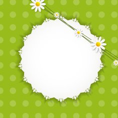 Flora Daisyl Design Vector Illustartion N4