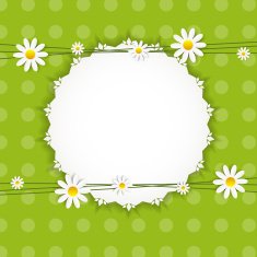 Flora Daisyl Design Vector Illustartion N5