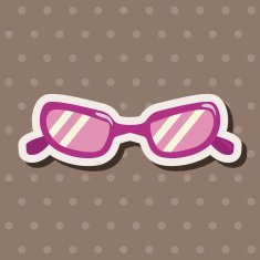 glasses theme elements vector eps N25