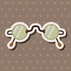 glasses theme elements vector eps N26