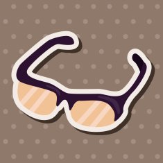 glasses theme elements vector eps N27