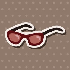 glasses theme elements vector eps N29
