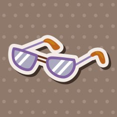 glasses theme elements vector eps N31