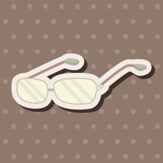 glasses theme elements vector eps N33