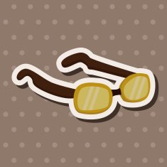 glasses theme elements vector eps N34
