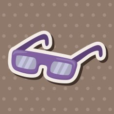 glasses theme elements vector eps N35