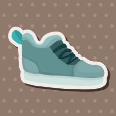 shoe style theme elements vector eps N42