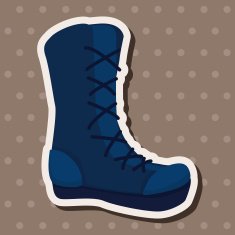 shoe style theme elements vector eps N43