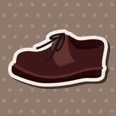 shoe style theme elements vector eps N44