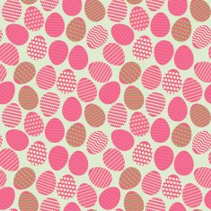 Seamless easter egg spring pink pattern