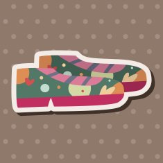 shoe style theme elements vector eps N52