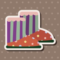 shoe style theme elements vector eps N58