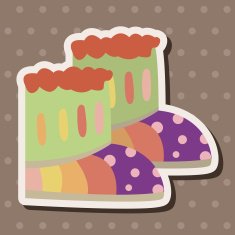 shoe style theme elements vector eps N59
