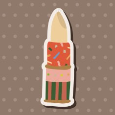 lipstick theme elements vector eps N17