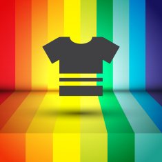 t shirt vector icon