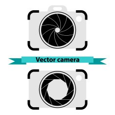 Camera symbol vector N2