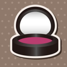 cosmetics theme elements vector eps N25