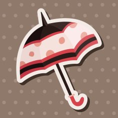 Umbrella theme elements vector eps N108