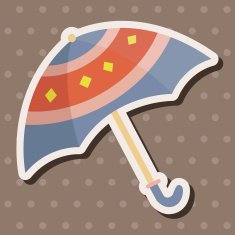 Umbrella theme elements vector eps N116