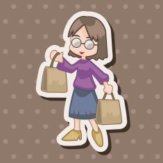 shopper theme elemets vector eps N63