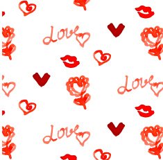 Romantic Watercolor Pattern