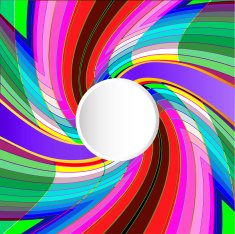 background with colorful geometric pattern and place for text