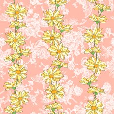 Floral Pattern N159