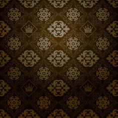 Retro Wallpaper Background Dark N2