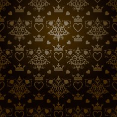 Retro Wallpaper Background Dark N5