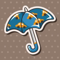 Umbrella theme elements vector eps N121