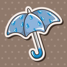 Umbrella theme elements vector eps N124