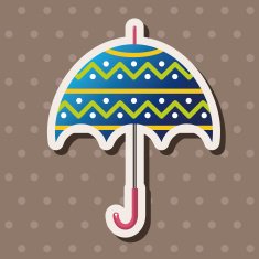 Umbrella theme elements vector eps N139