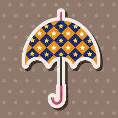 Umbrella theme elements vector eps N140
