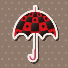 Umbrella theme elements vector eps N141