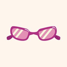 glasses theme elements vector eps N37