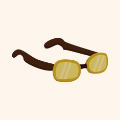 glasses theme elements vector eps N46