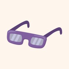 glasses theme elements vector eps N47