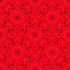 Abstract Seamless Red Geometric Vector Pattern