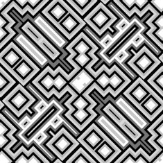 Black and white seamless abstract texture N2