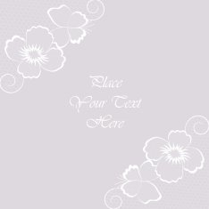 Vintage vector abstract background with white lace