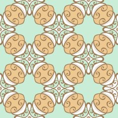 Seamless Vintage Lace Pattern (Vector) N33