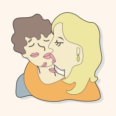 france couple theme elements vector eps N5