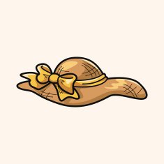 sun hat theme elements N5