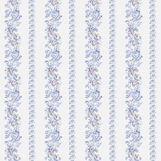 blue indian ornament with vertical stripes